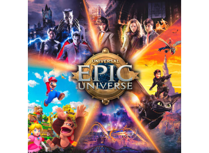 UNIVERSAL - 1 DIA / 1 PARQUE - VIP EXPERIENCE TICKET UNIVERSAL EPIC UNIVERSE (Com data agendada)